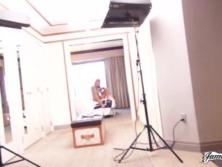 April Masturbating To Sophia Getting Ass Fucked